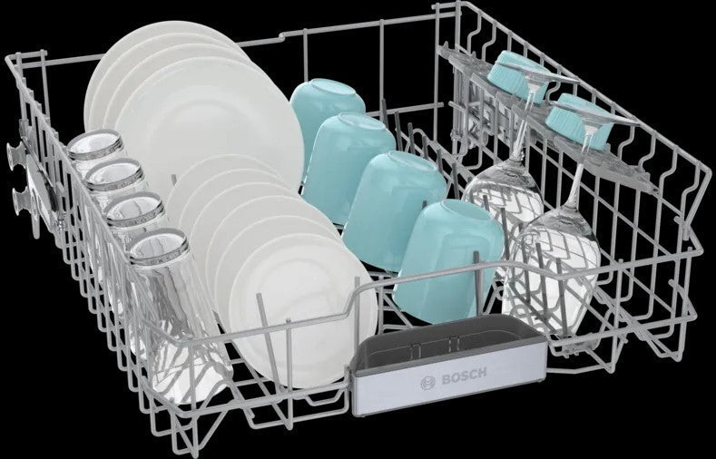 Bosch - 42 dBA Built In Dishwasher in Stainless - SHP78CM5N