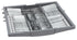 Bosch - 46 dBA Built In Dishwasher in Stainless - SHS53CM5N