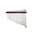 Wall Mount Wrench Organizer With Rotating Clips