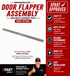 Samsung Door Flapper Assembly DA97-07244J — Stops Warm Air Leaks & Restores Cooling