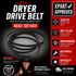 Samsung Dryer Drive Belt 6602-001655, Replaces 6602-001314