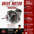 Samsung Dryer Drive Motor DC31-00055D — Fix Drum Not Spinning or No-Start