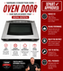 Samsung Oven Door Assembly DG94-00707A — Restores Full Door Function