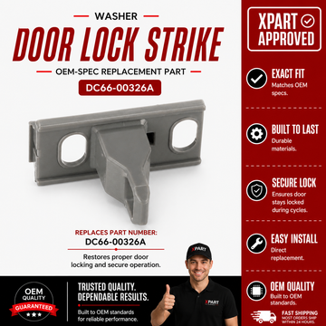 Washer Door Lock Strike / Door Lever
