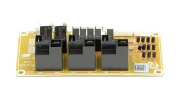 Range oven relay control board assembly (PCB assembly sub)