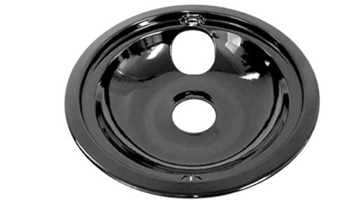 WPW10290350 Range Drip Bowl, Black, 8" - XPart Supply Ltd.
