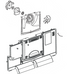 AEB73764526 Refrigerator Fan Grille Assembly - XPart Supply Ltd.