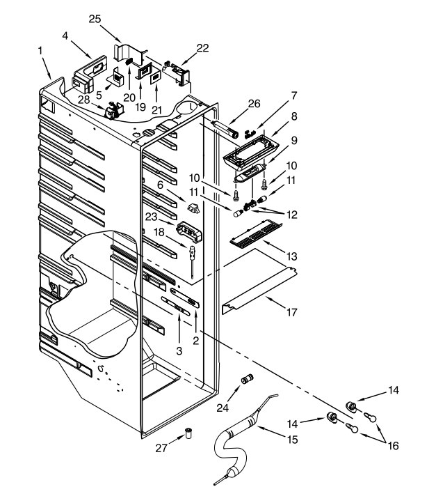 W11123941 Refrigerator Door Switch