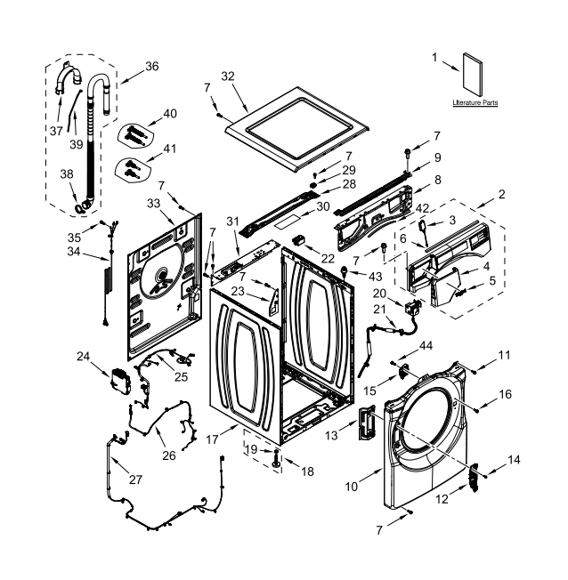 Whirlpool Washer Main Control Board W11583890 – Genuine OEM