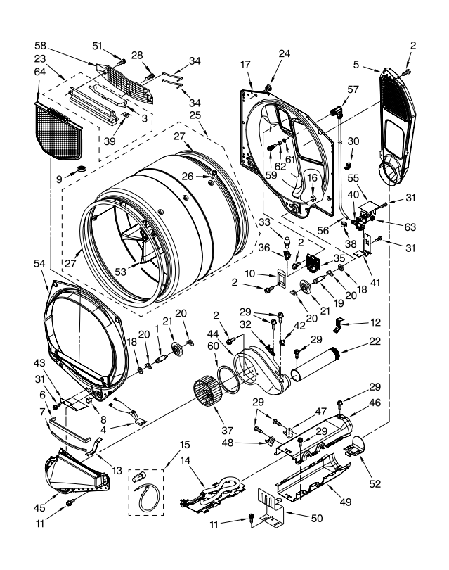 Whirlpool Dryer Heating Element WP8544771 – OEM & Premium XPart Options Available