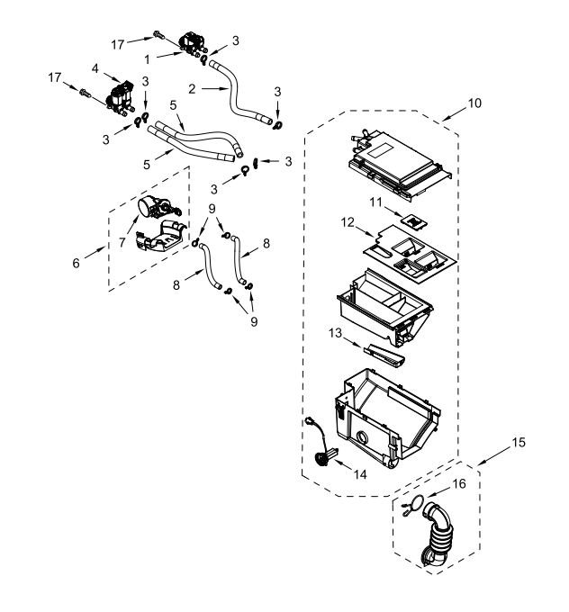 Whirlpool Washer Water Inlet Valve W11688994 – OEM & Premium XPart Options Available (Compatible with W11036928, W11316255, W11486360)