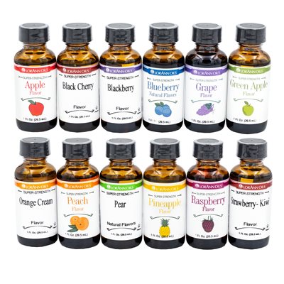 Simply Fruity Super-Strength Variety Pack - 1 ounce, 12-unit carton - Canadian Distribution - Ships Free Within Canada on Orders Above CAD $199