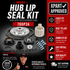 Speed Queen Washer Hub and Lip Seal Kit 766P3A, Replaces 200512, 766P3