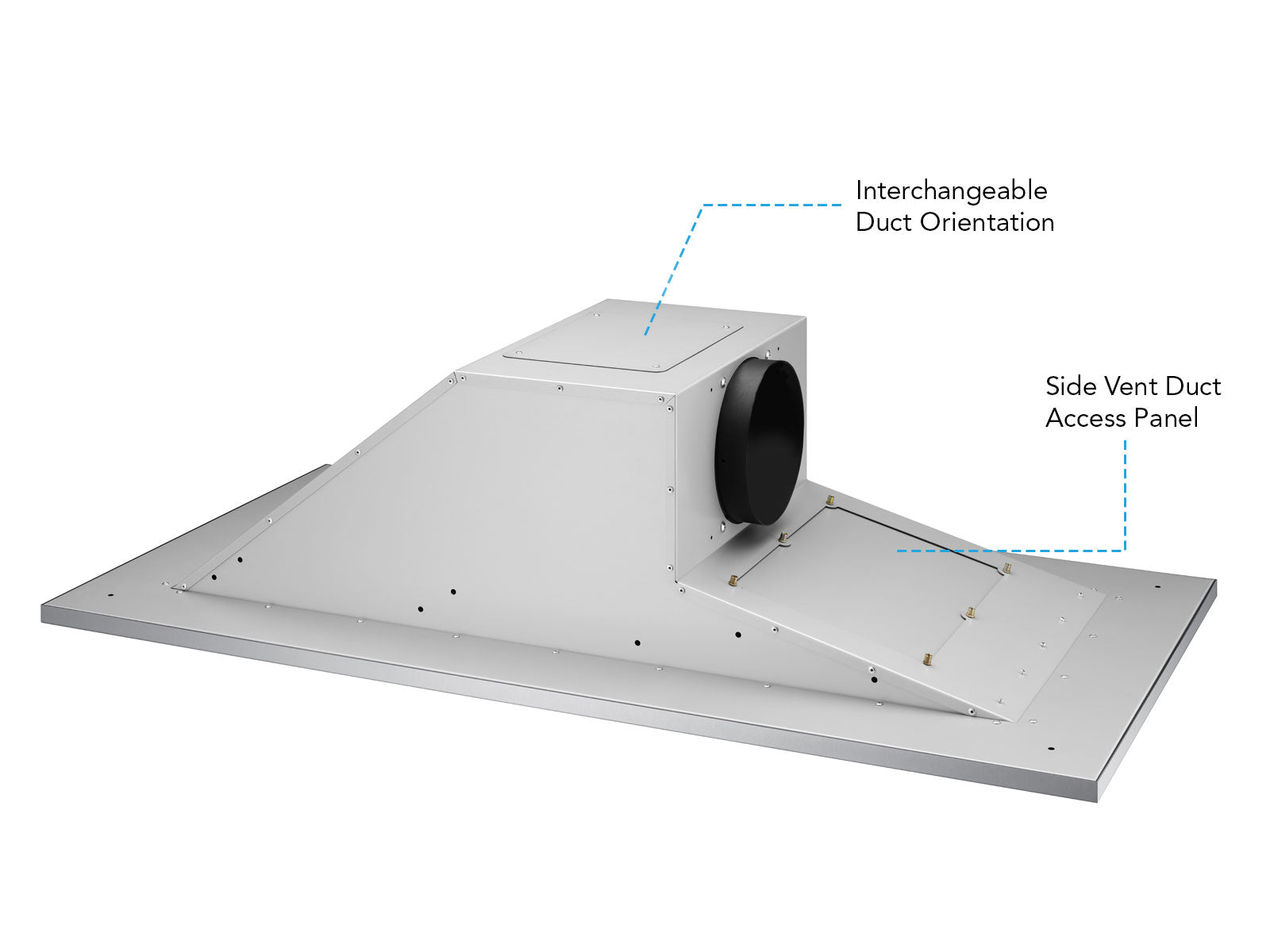600 CFM Flush Ceiling Mount Range Hood - VICTORY Sunset