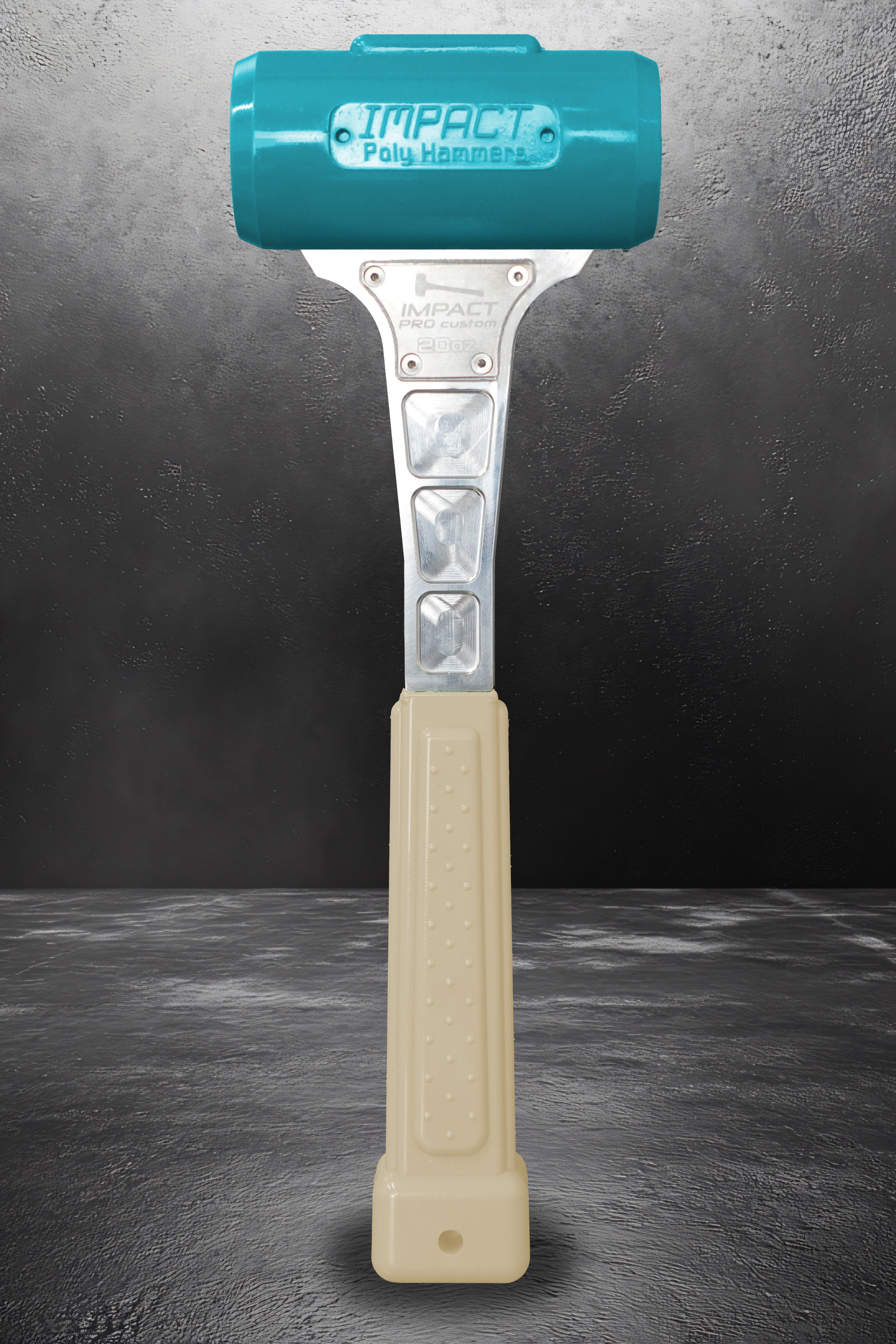 Impact Poly Hammers Dead Blow Hammer, 20oz - Custom Configurable