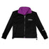 Kids Pokhara Reversible Black and Purple Fleece Sweater 200GSM