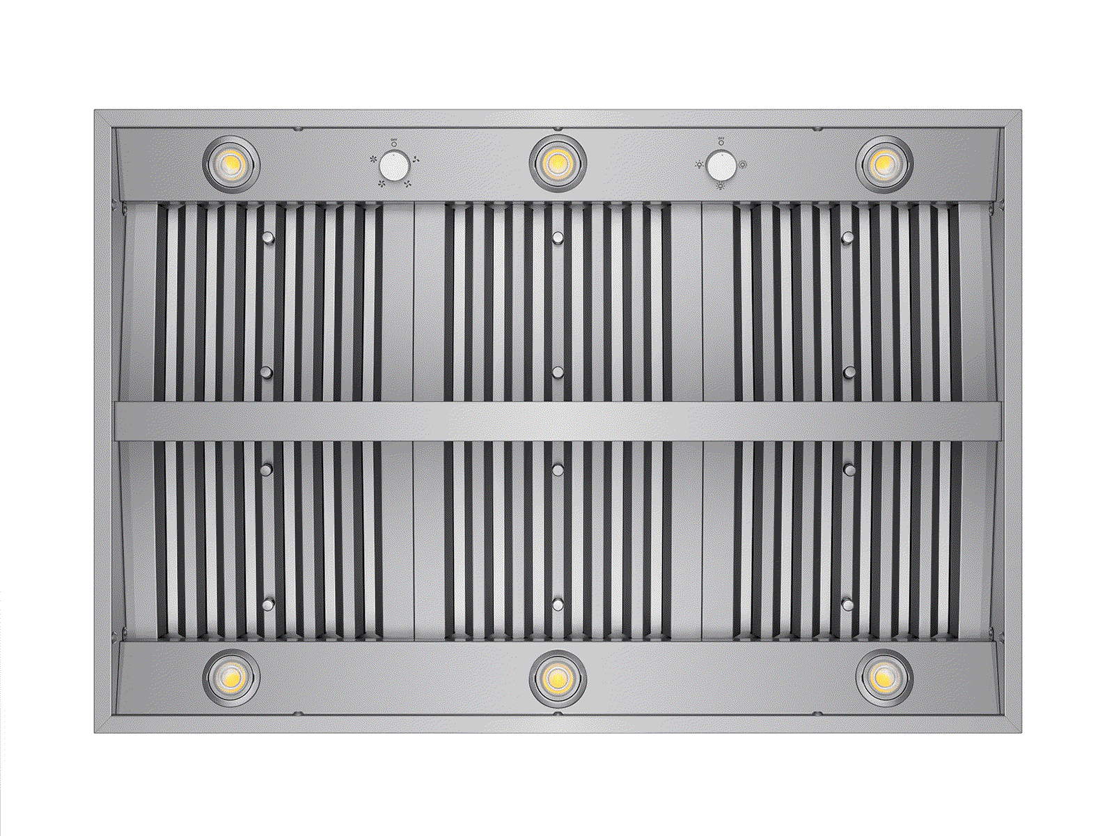 48 Inch Island Range Hood 1200 CFM - VICTORY Twister MAX Island
