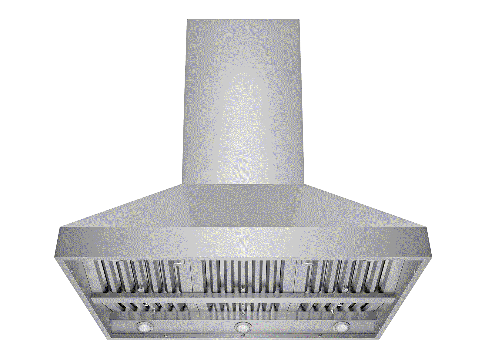 48 Inch Island Range Hood 1200 CFM - VICTORY Twister MAX Island