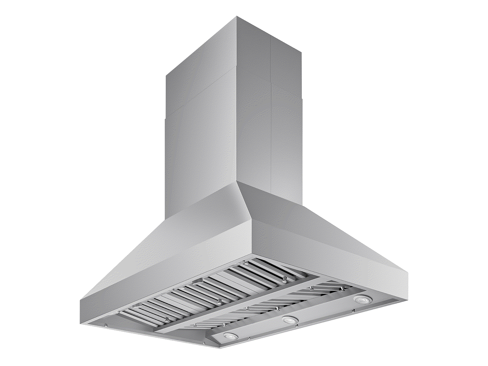 42 Inch Island Range Hood 1200 CFM - VICTORY Twister MAX Island