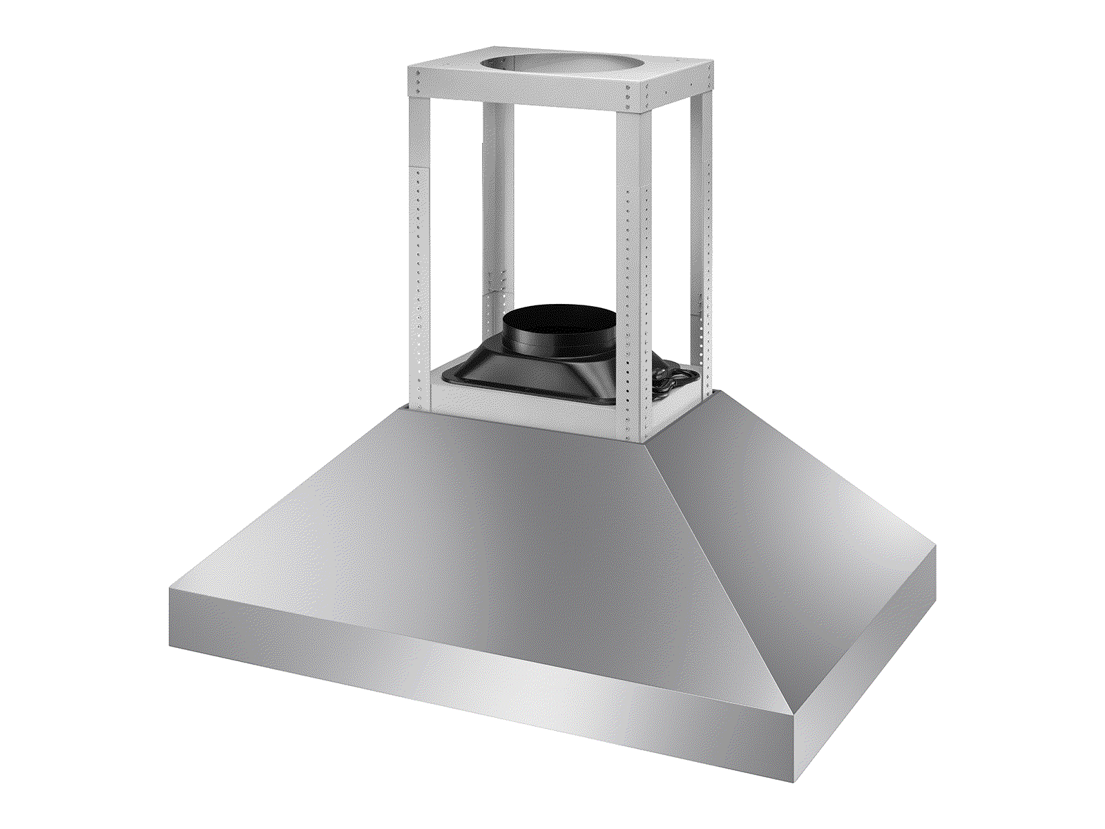 42 Inch Island Range Hood 1200 CFM - VICTORY Twister MAX Island