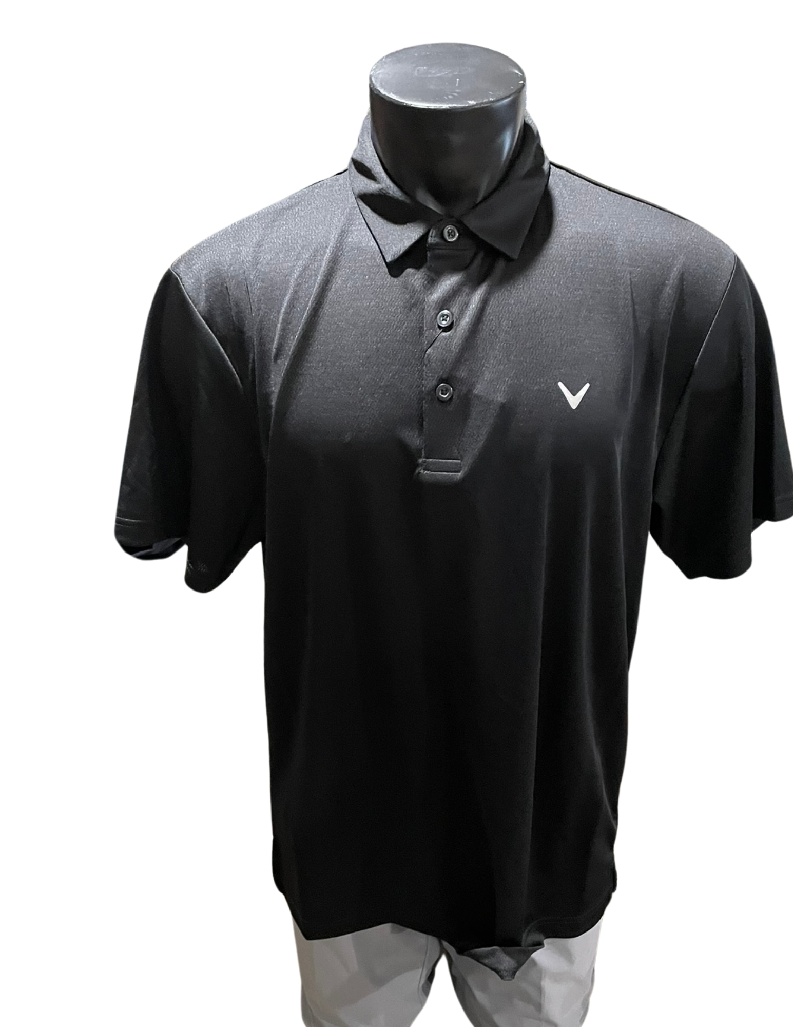 Callaway Mens  MicroTexture Golf Polo CGKSC0F9