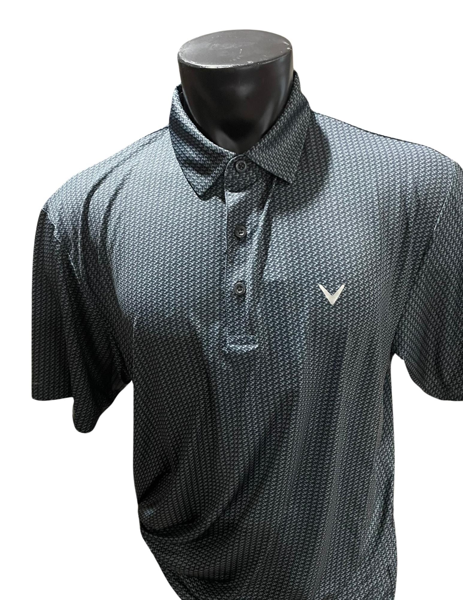 Callaway Mens All Over Print Golf Polo #CGKSE0G9