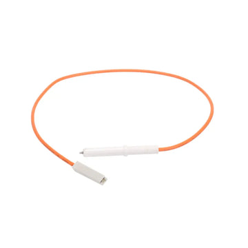 Burner electrode, 370 mm, brown wire; surface-burner spark electrode