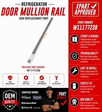 Door Mullion Rail (Gray)