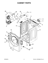 W11388023 Dryer Electronic Control Board