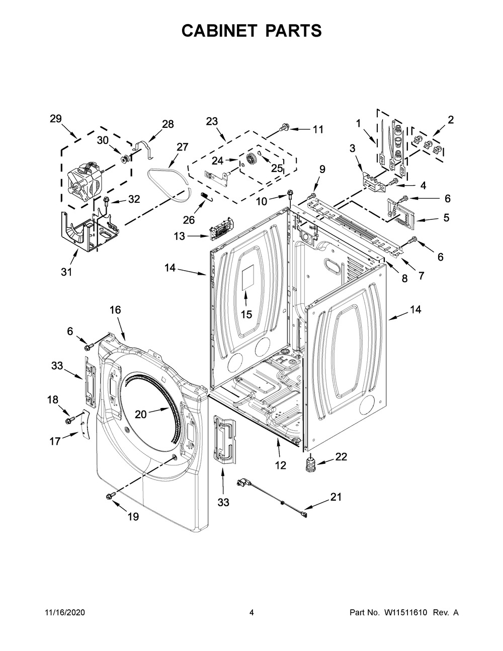 W11565025 Dryer Cntrl-Elec - XPart Supply Ltd.