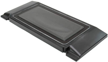 Microwave inner door panel assembly