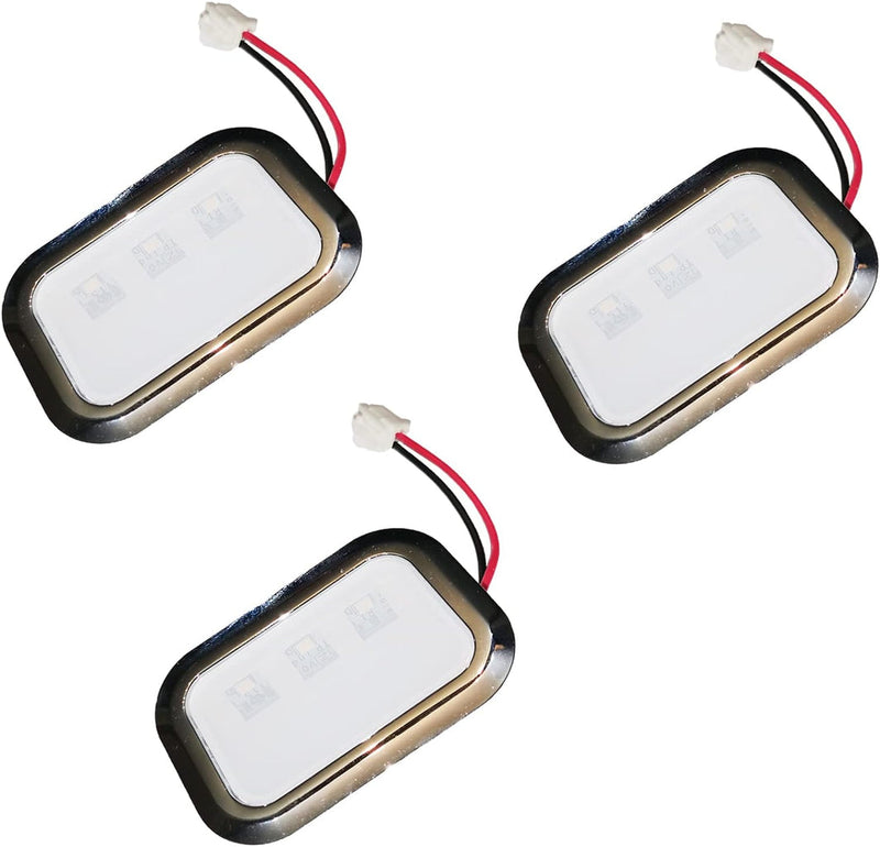 W11632139 Refrigerator Light Module 3 Pack (LED Light Module Set, Interior Light Assembly, LED Lamp Kit)