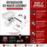 Whirlpool Refrigerator Ice Maker Assembly W11762633 — Restore Ice Production