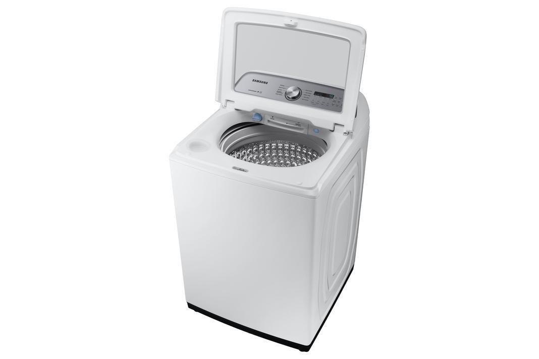 Samsung - 5.8 cu. Ft  Top Load Washer in White - WA50R5200AW
