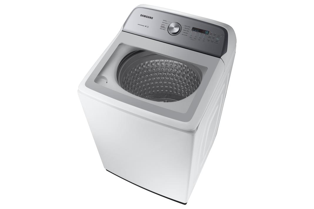 Samsung - 5.8 cu. Ft  Top Load Washer in White - WA50R5200AW