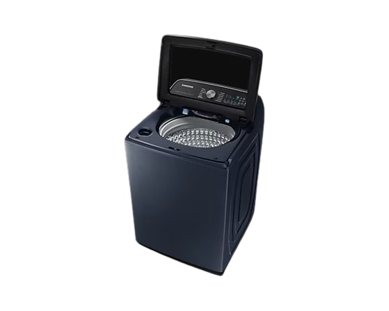 Samsung - 6.1 cu. Ft  Top Load Washer in Blue - WA53CG7155ADA4