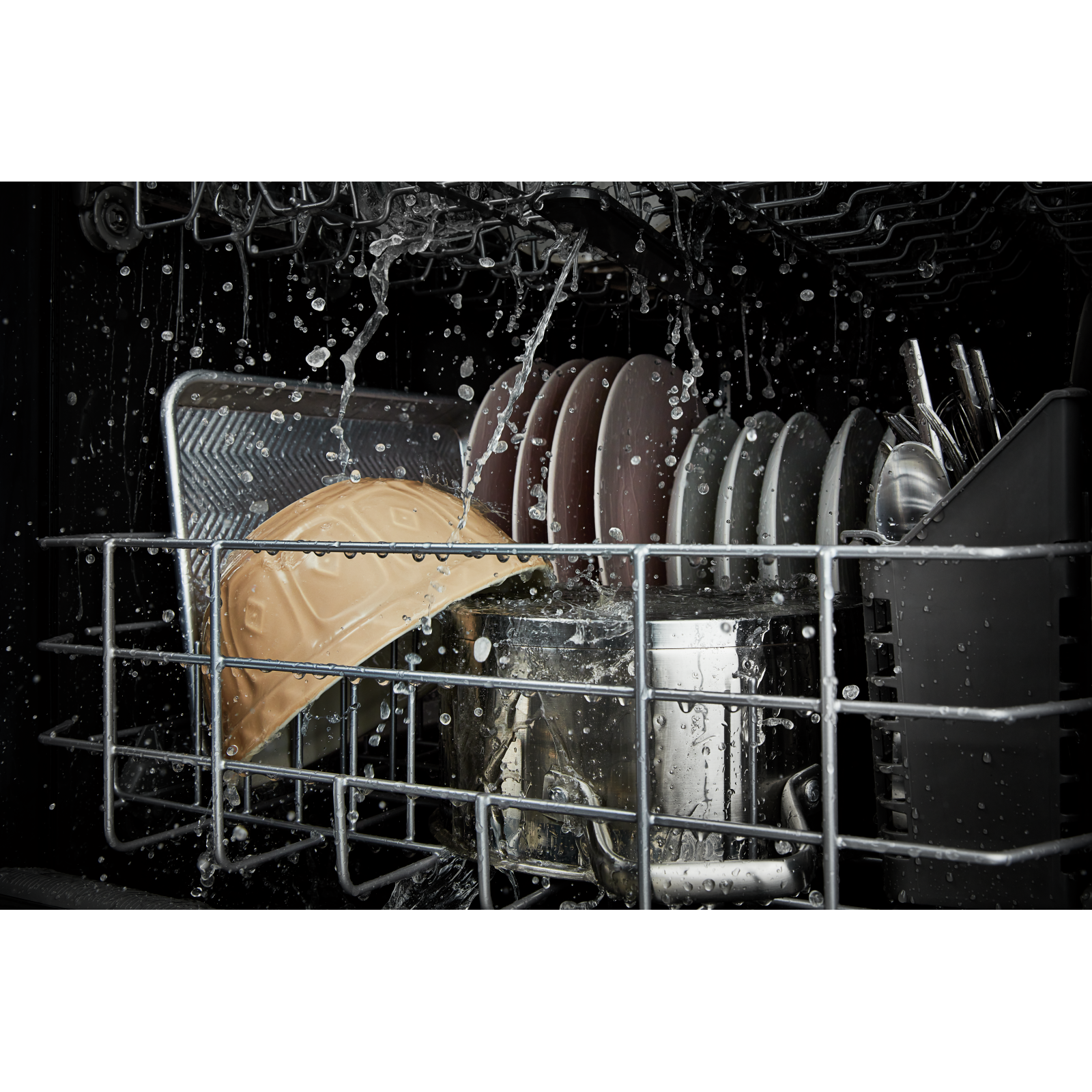Whirlpool - 55 dBA Built In Dishwasher in Stainless - WDP540HAMZ