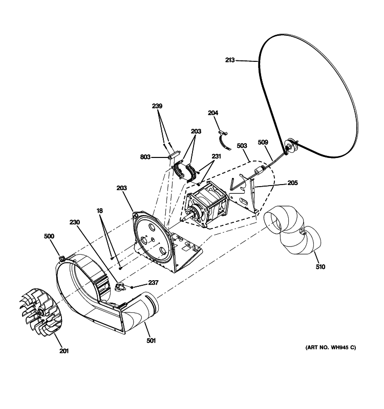 XP12M51 Dryer Drive Belt, Replaces WE12M51 - XPart Supply Ltd.