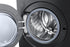 Samsung - Bespoke 6.1 cu. Ft  Front Load Washer in Black Stainless - WF53BB8700AVUS