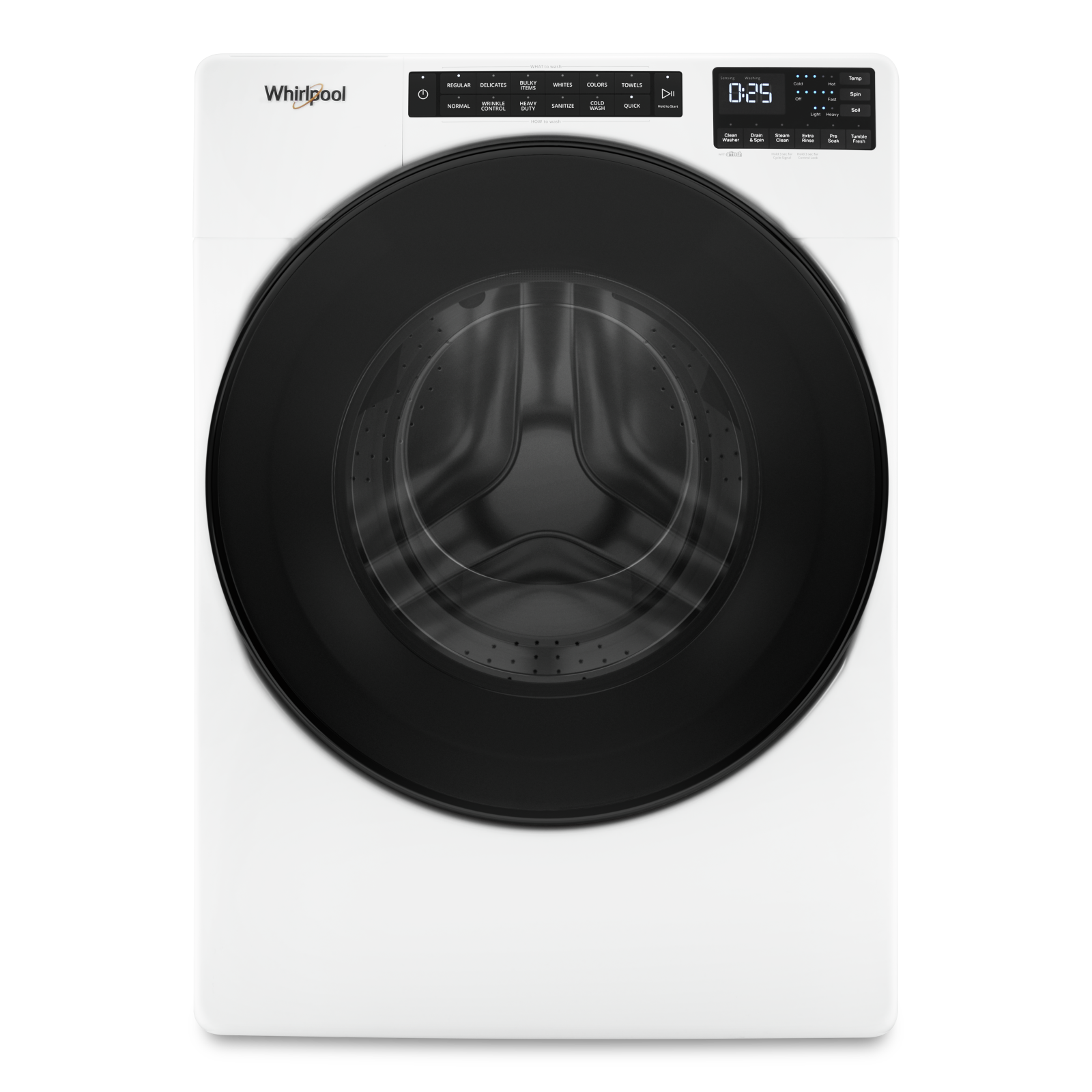 Whirlpool - 5.2 cu. Ft  Front Load Washer in White - WFW5605MW