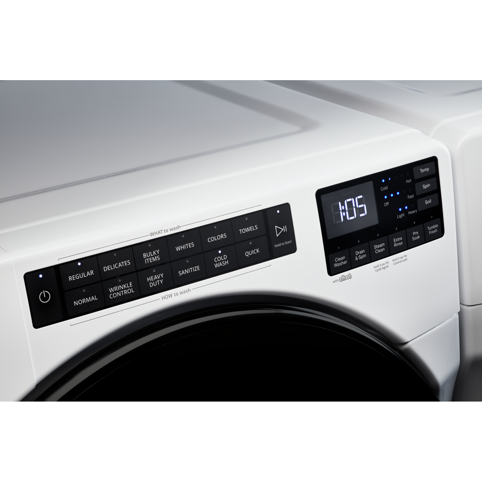 Whirlpool - 5.2 cu. Ft  Front Load Washer in White - WFW5605MW