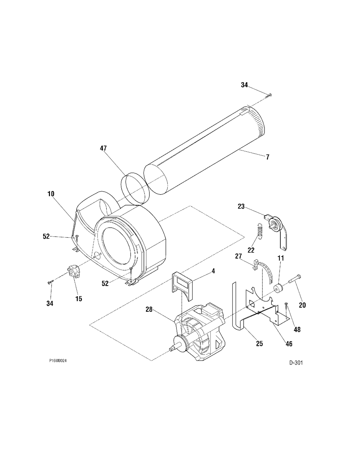 WG04A00027 Dryer Drum Belt