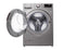 LG - 5.2 cu. Ft  Front Load Washer in Graphite - WM3850HVA
