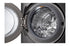 LG - 5.8 cu. Ft  Front Load Washer in Black Stainless - WM6700HBA