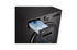 LG - 5.8 cu. Ft  Front Load Washer in Black Stainless - WM6700HBA