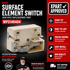 Whirlpool Range Surface Element Control Switch WP3149404 — Fixes Burner That Won't Heat or Won't Turn Off