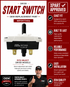 Whirlpool Dryer Start Switch WP3977456 — Fixes Dryer Won't Start