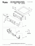 WPW10208383 Dryer Top Panel, White - XPart Supply Ltd.