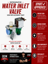 WPW10238100 Whirlpool KitchenAid Refrigerator Water Inlet Valve