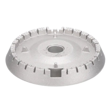 Surface burner flame spreader / surface burner base